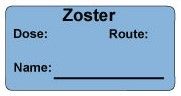 Zoster  Immunization Label