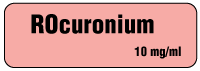 ROcuronium 10 mg/ml Anesthesia Label ROcuronium 10 mg/ml Anesthesia Label