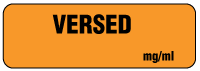 VERSED mg/ml Anesthesia Label VERSED mg/ml Anesthesia Label