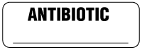 ANTIBIOTIC  _____ Anesthesia Label