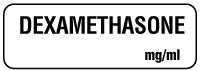 DEXAMETHASONE mg/ml Anesthesia Label