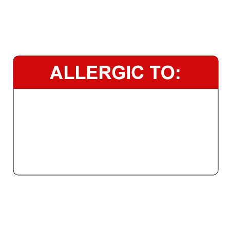 Allergic To Label