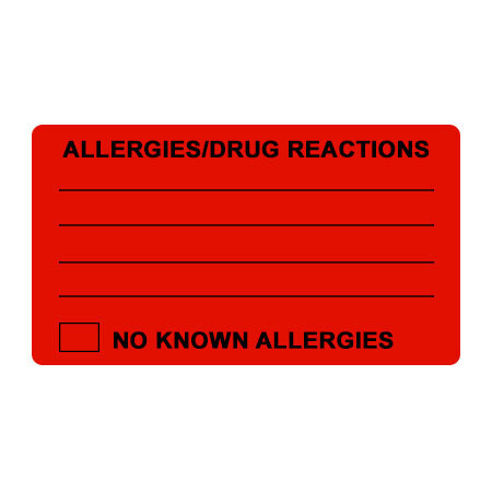 Allergic To Label