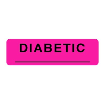 Diabetic Label