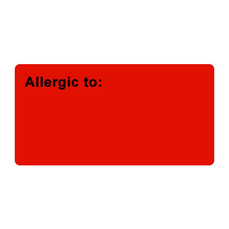 Allergic To Label