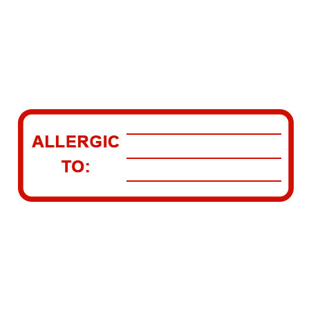Allergic To Label