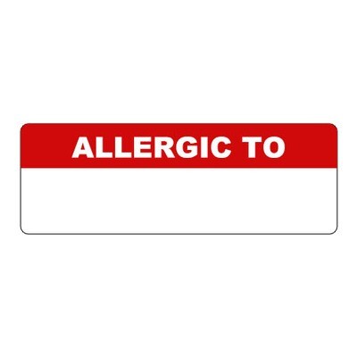 Allergic To Label
