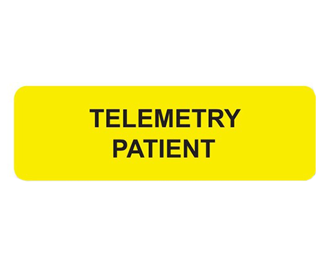 Telemetry Patient Label Telemetry Patient Label