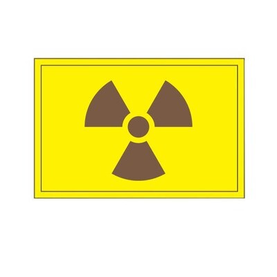 Radioactive Warning Label