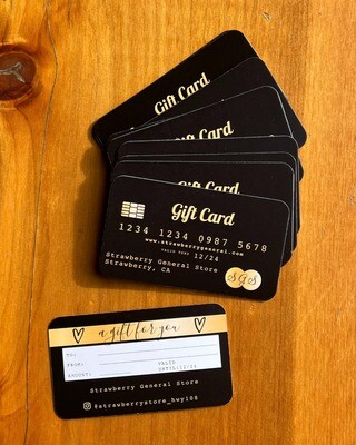 Gift Card for in store purchases $5