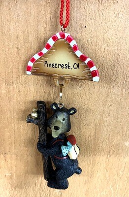 Hiking Bear - Pinecrest Orn