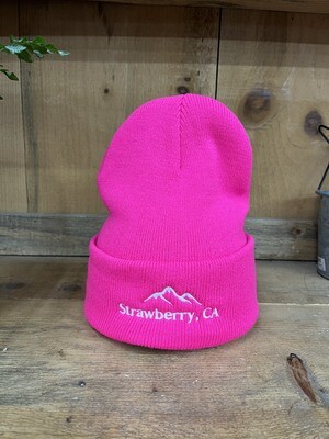 Neon Pink Beanie