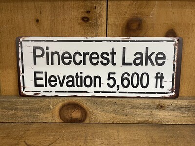 Pinecrest Elev. sign