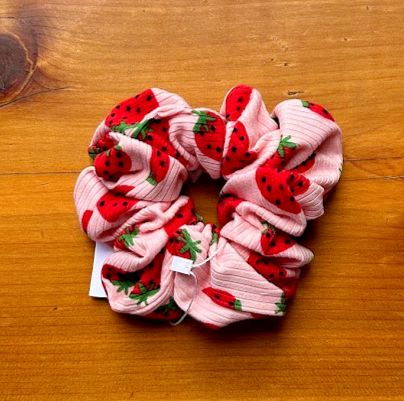 Strawberry Scrunchie