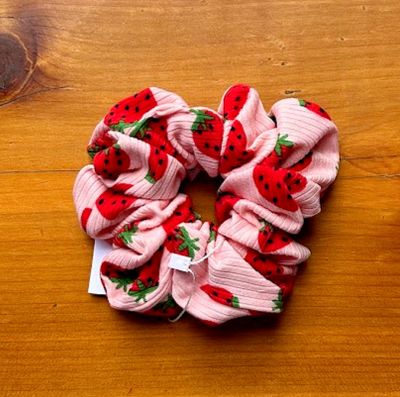 Strawberry Scrunchie