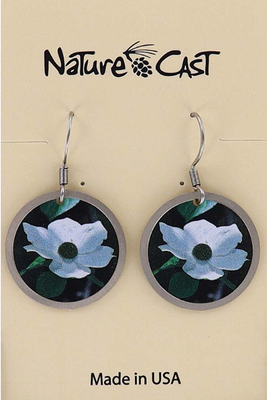 Dangle Dogwood Earrings