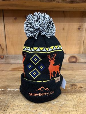 Orange Deer Beanie