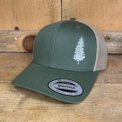 Olive/Khaki Tree Trucker
