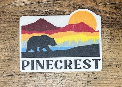 Pinecrest Bear Sticker 2025