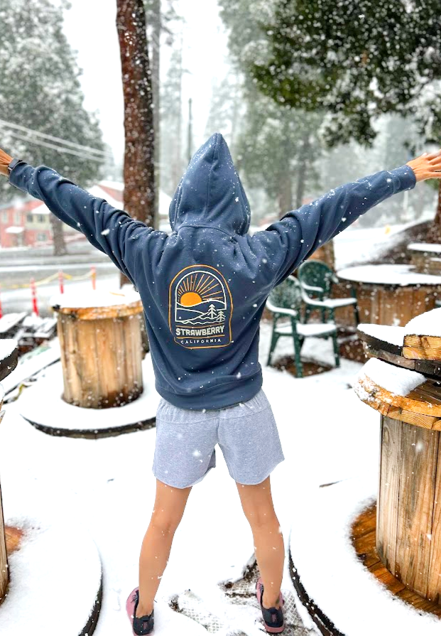 Lake Blue Zip Up - XL