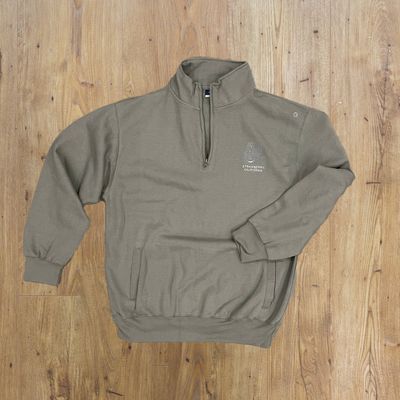 Dusty Olive QTR Zip M