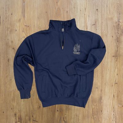 Navy QTR Zip M