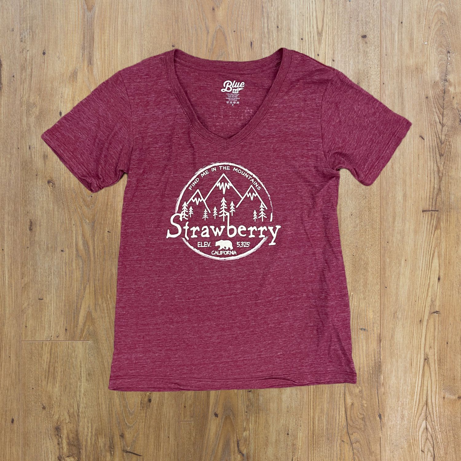 Maroon V Neck - XL