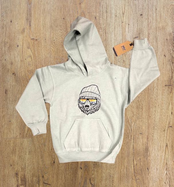 Green Youth Hoodie L