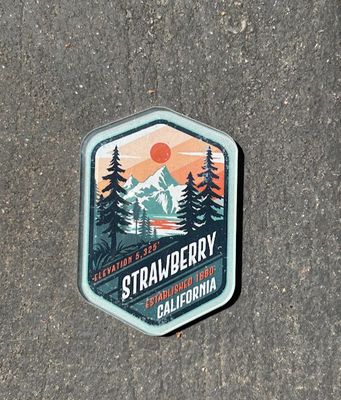 Strawberry Elevation Magnet