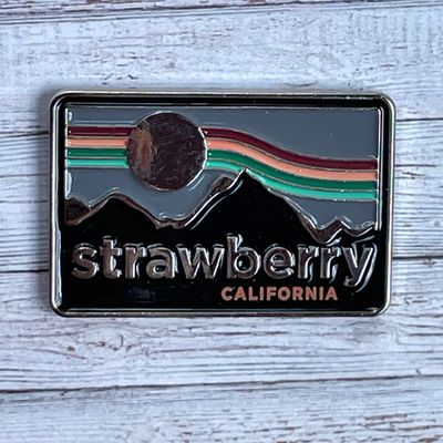 Strawberry Enamel Pin