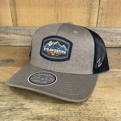 Knit Mtn Tan Trucker