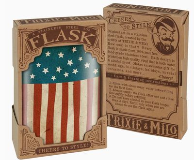 Old Glory Flask