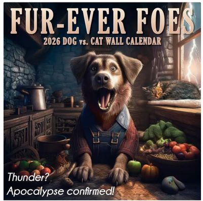 Fur-Ever Foes Calendar 2026