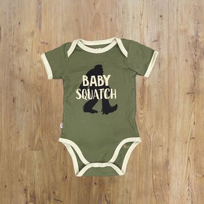 Squatch Family Creeper Onesie - 6M