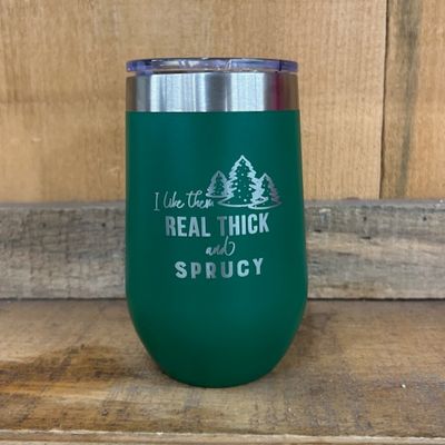 Green Sprucy 12 oz Tumbler