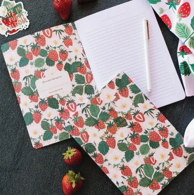 Strawberry Patch Notebook
