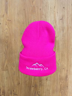 Neon Pink Beanie
