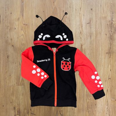 Ladybug Hoodie 4t