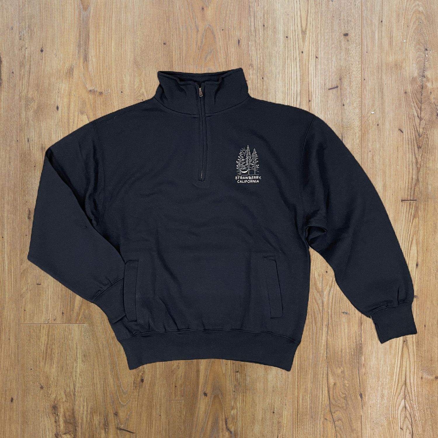 Black QTR Zip