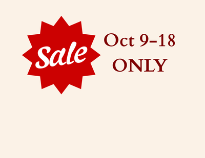 FALL STOCK-UP SALE