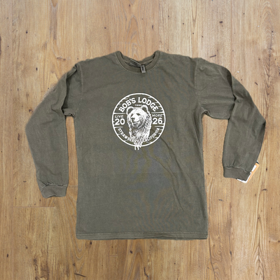 Bob's Lodge Long Sleeve - Olive