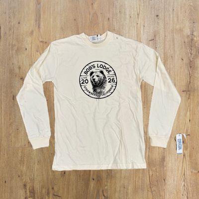 Bob's Lodge Long Sleeve - Vanilla