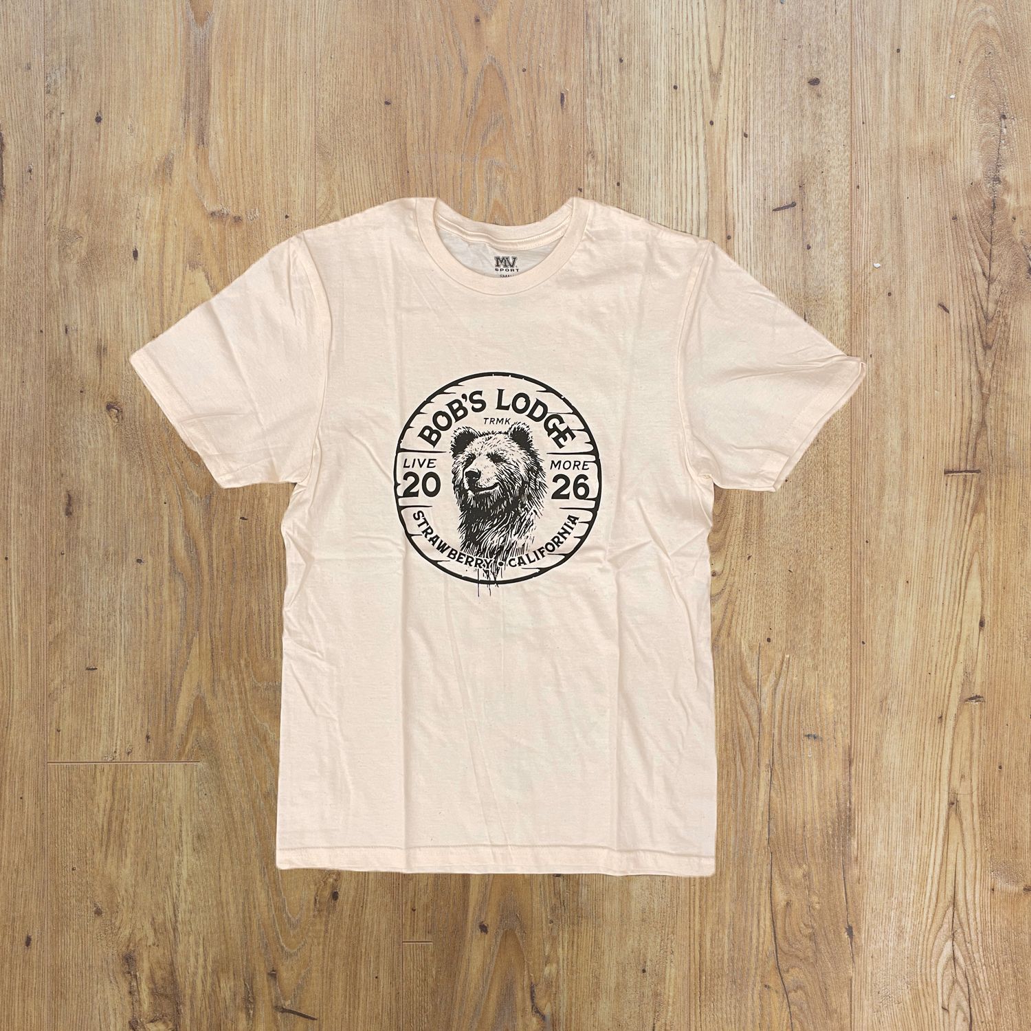 Bob's Lodge Short Sleeve - Vanilla