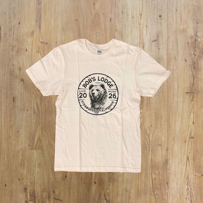 Bob's Lodge Short Sleeve - Vanilla