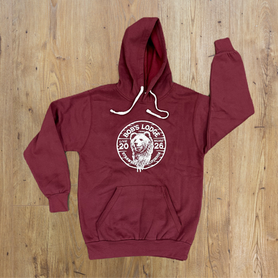 Bob's Lodge Hoodie - Brick Red