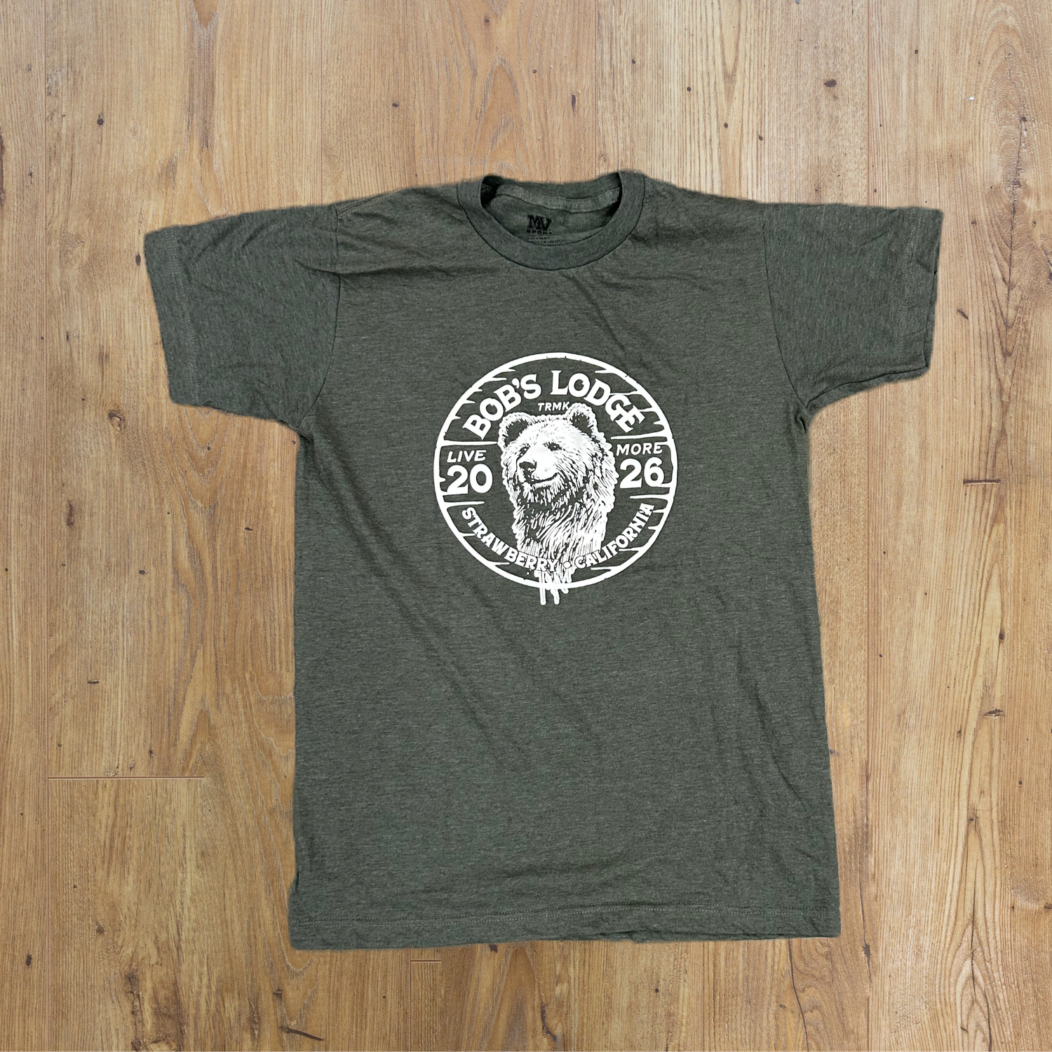 Bob's Lodge Short Sleeve - Olive