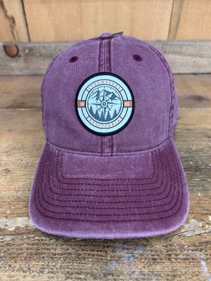 Heather Maroon Dad Hat
