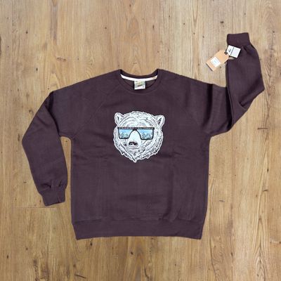 Bear Vintage Crew | Brown