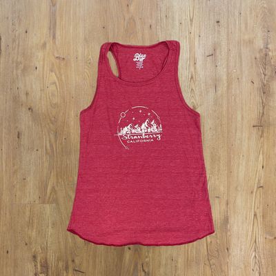 Racer Back Tank Top | Red