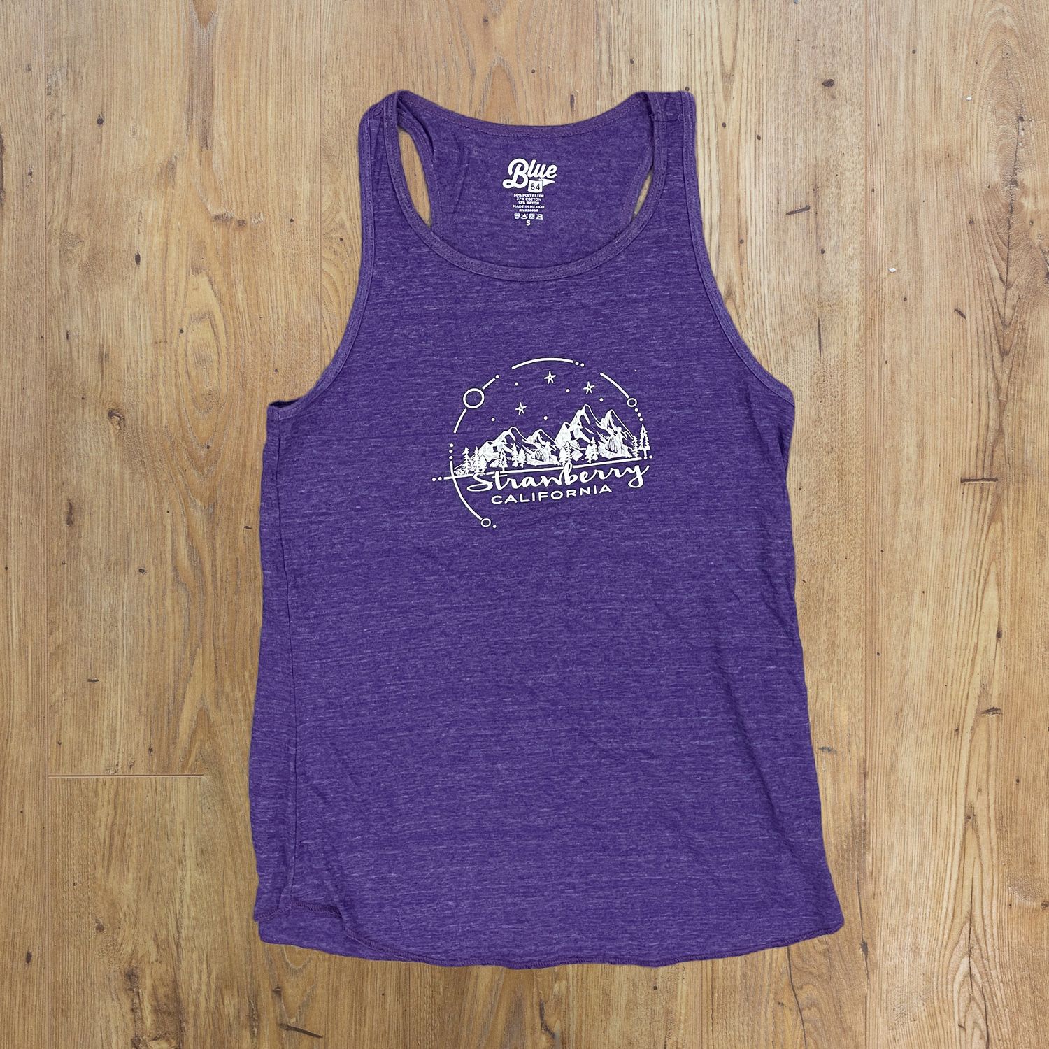 Racer Back Tank Top | Purple